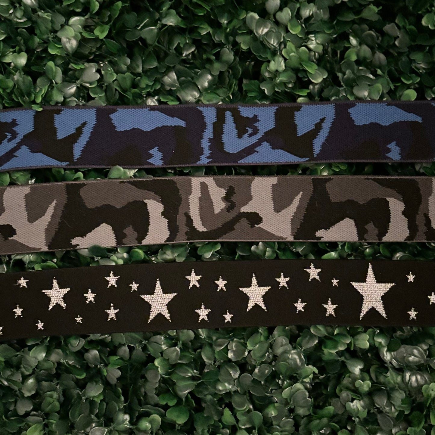 Elastic Belts ‣ Camo + Stars